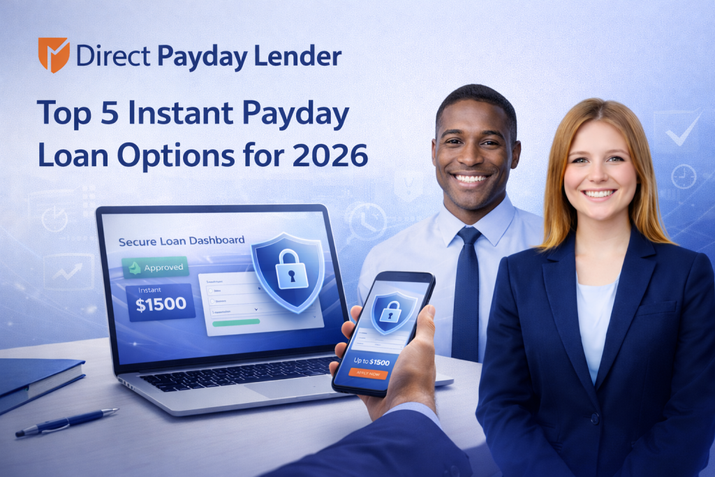 Top 5 Instant Payday Loan Options in 2026 (Fast Approval + Same-Day Funding)